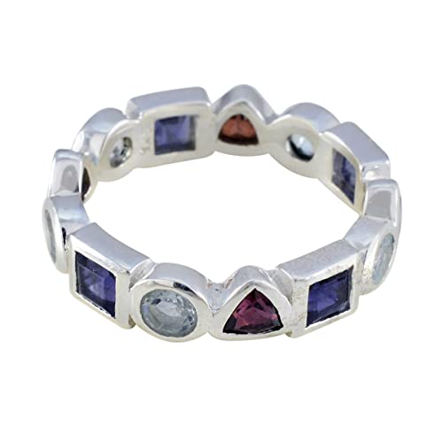 Bague de graduation en argent sterling 925 le cadeau idéal avec pierres de couleur