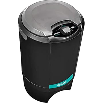SUGGAR CENTRIFUGA DE ROUPAS GIROMAX 15KG PRETA 110V CT1501PT