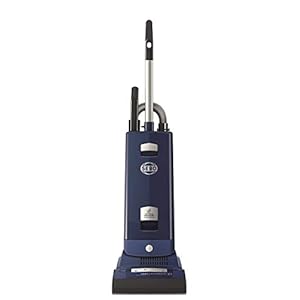 SEBO 91506GB Automatic X7 Extra ePower Upright bagged Vacuum Cleaner, 890 W, Dark Blue/Silver