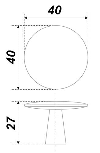 KHTUMEWARE-88292SN Round Knob, Brushed Nickel, 1-1/2 in (38 mm), 25-Pack in Brushed Nickel — KHTUMEWARE