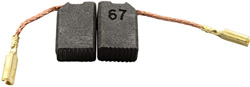 Balais de Charbon pour DEWALT DW824 coupeuse/scie - 6,3x10x14mm - Avec arrêt automatique