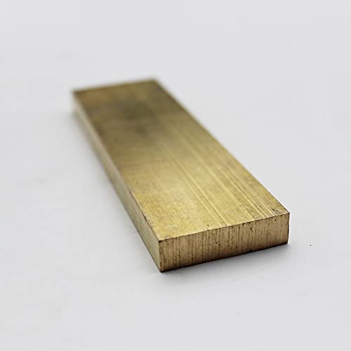 Tige carrée en laiton robuste 8x40 mm facile à usiner et scier
