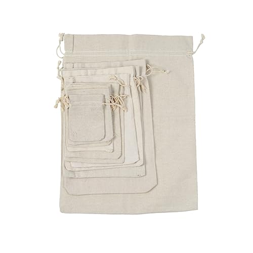 Beaupretty 4pcs bolsas vacías con cordón para viaje miniatura 5