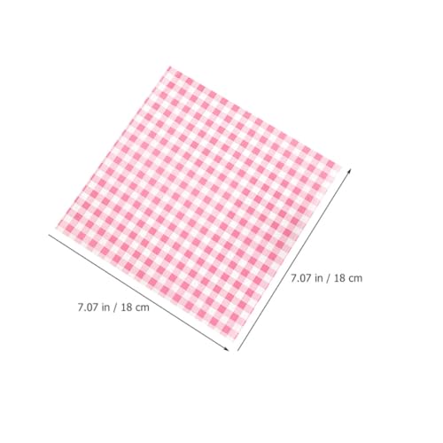 Papel para hornear a cuadros de 7 pulgadas y 400 hojas antiadherente para repostería 3