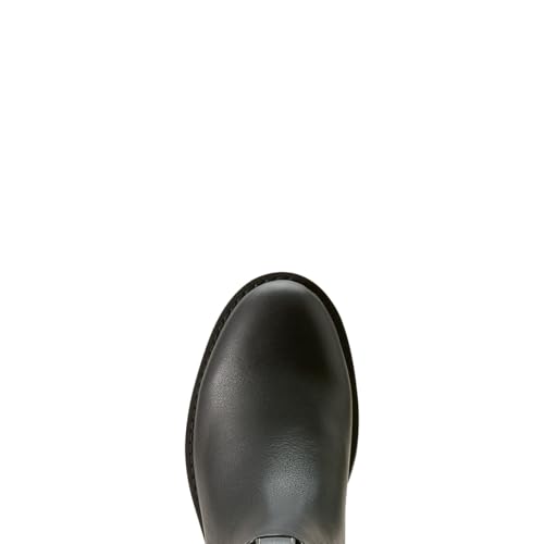 ARIAT Ariat Women's Wexford Lug Mid Waterproof Chelsea Boot, Jet Black, 6