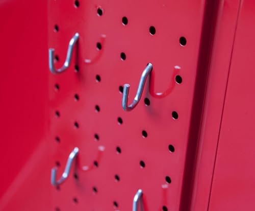 BIG RED ATBT1204R-RED-1 Caixa de ferramentas removível Torin com 4 gavetas com grande armário de arm