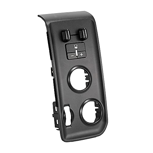 X AUTOHAUX Trailer Brake Control Switch Panel Fit for Chevy Silverado 1500 2500HD 3500HD for GMC Sierra 2014-2019 Replaces 84109447 23476237 Black by X AUTOHAUX - Image 6