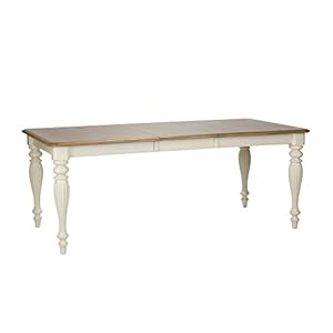 Liberty Furniture INDUSTRIES Cumberland Creek 7 Piece Rectangular Table Set W40 x D78 x H30 White