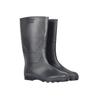 Mountain Warehouse Wade Mens Wellies - Waterproof, Breathable & Quick Wicking Rain Boots with Deep Lugs - Best for Spring Summer, Outdoors, Walking & Rainy weather Navy Adult Shoe Size 11