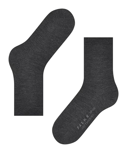 Image of FALKE Women's Softmerino Socks, Merino Wool Cotton, Crew, 1 Pair