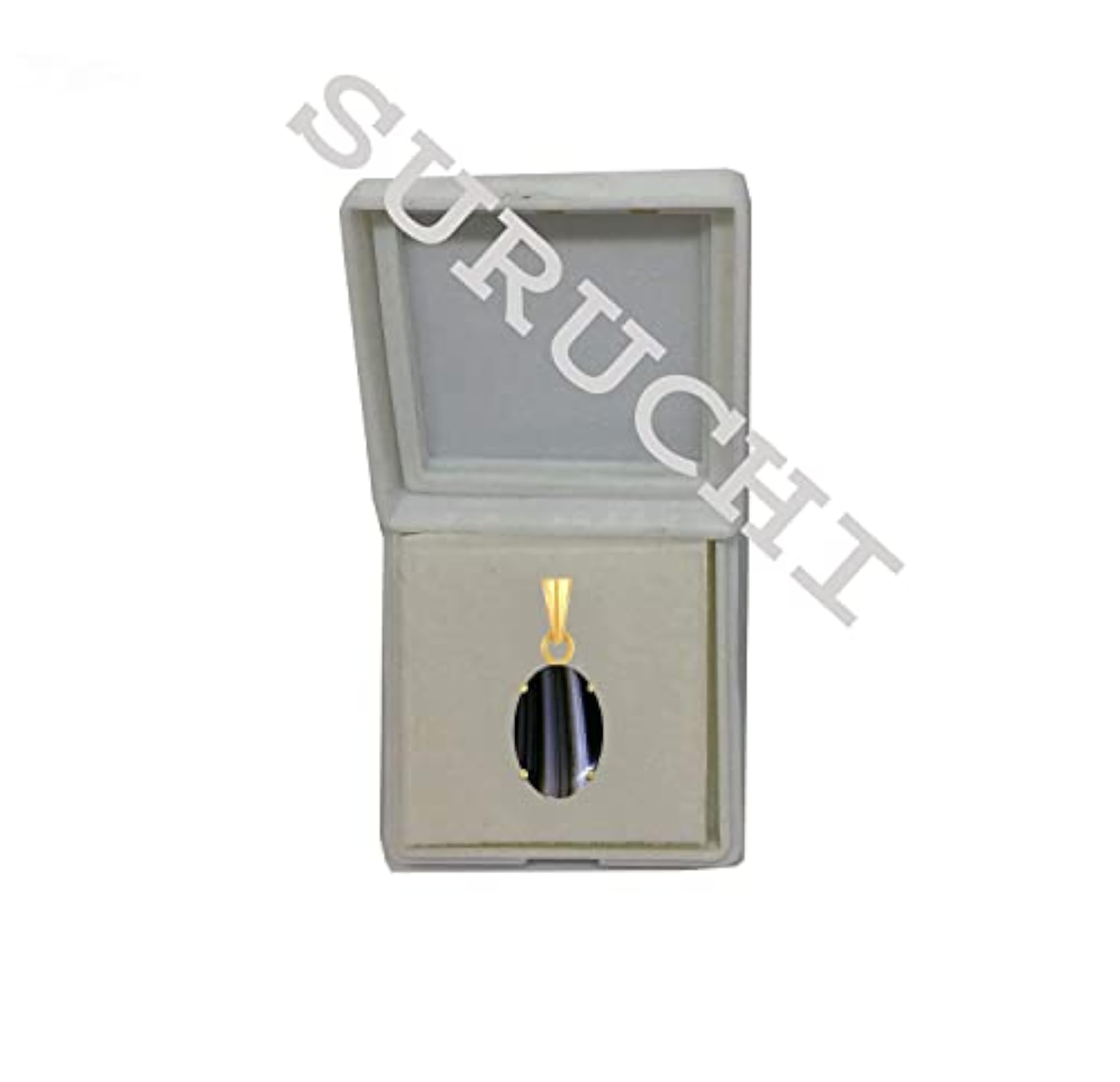 Men's Sulemani Hakik 22K Gold Plated Pendant, 8.25 Ratti