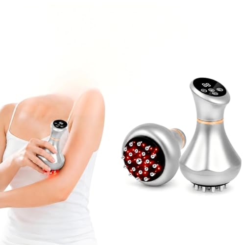 Image of 4-in-1 Lymphatic Drainage Massager - Anti Cellulite Massage Tool with Heating /Vibration /Red Light /Microcurrent,Body Sculpting Machine for Legs /Back /Hips Pain Relief /Reduce Stretch Marks & Cellulite