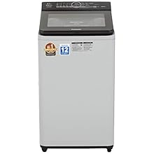Panasonic 6.7 kg Built-in Heater Fully-Automatic Top Loading Washing Machine (NA-F67AH8MRB,Middle free silver, Advanced…