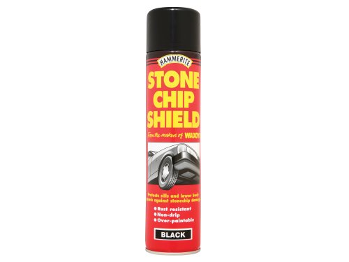 Preisvergleich Produktbild HAMMERITE Stonechip Shield 600ml Black Aerosol