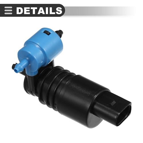 Motoforti Windshield Washer Motor Pump, for Chevrolet Sonic 2012-2019, Plastic, Black by Motoforti - Image 4