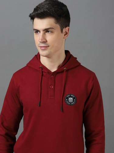 Image of Urbano Fashion Men Polycotton Hooded Sweatshirt