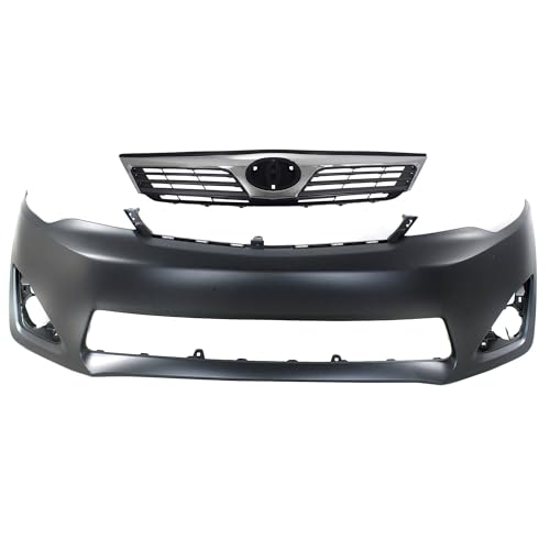 Garage-Pro Bumper Cover KIT Compatible with Toyota Camry 2012-2014 Primed Front