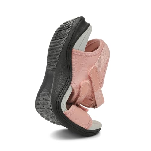 Image of UBFEN Womens Hiking Water Sport Sandals with Arch Support | 3 Adjustable Straps, Cushioned Footbed, Non-Slip, Comfortable Walking for Athletic Outdoor Summer Beach