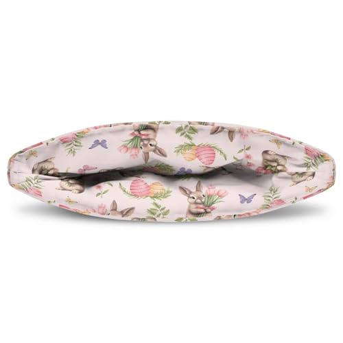 Image of Tulips Floral Bunny Teapot Cozy Tea Cozies Insulated Keep Tea Warm Tea Pot Cozies Teapot Dust-Proof Cover Perfect for Easter Holiday Decor