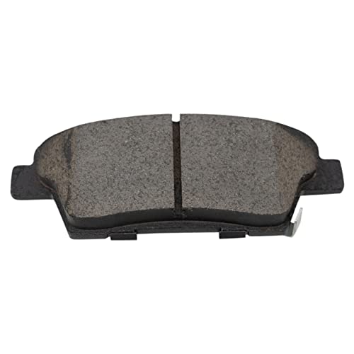 Image of TRQ Rear Brake Pad and Rotor Set Ceramic Parking Shoe Compatible with 2016-2017 Kia K900