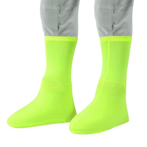 Cubiertas para calzado Menolana, reutilizables, para ciclismo, camping, jardinería y lluvia, talla Niños, color verde miniatura 2