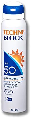 Techniblock SPF50+ Sun Spray 340ml by TECHNIblock
