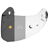 Visiera Everalo per Xlite x803 - x802 - x802r - x 802rr - x702 - x661 - x603 - xsf 02 - Visiere Nolan Pinlock Ready (Fotocromatico)