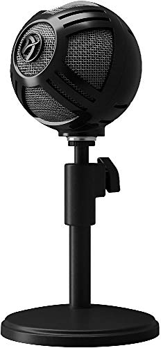Arozzi Sfera PRO USB Microphone for Gaming & Streaming - Black