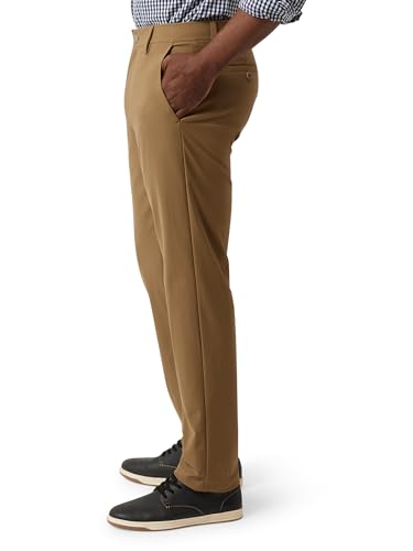 Chaps Men's Chino Pants - Slim Fit Comfort Stretch Straight Leg Dress Pants for Men - Men's Flexible Performance Work Pants3