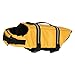 Pet Life Jacket Reflective Breathable Mesh Portable Dog Lifesaver Flotation Vest for Boating Swimming Dog Life Vest with Reflective Stripes Adjustable Life Jacket (S)