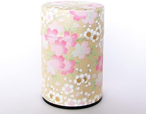 KIMIKURA Japanese Tea Container made in Japan [Sakura] 70-100g Te...