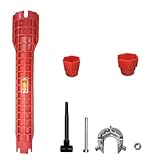 Generisch 8-in-1 Armaturenschlüssel Roter Aufliegerschlüssel Waschbecken und...