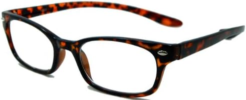 In Style Eyes Rubber Neckin' II Lightweight Reading Glasses With Convenient Neck Hanging Flexible Frame/tortoise/1.00