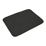 Norpro 16 By 18-inch Microfiber Countertop Dish Drying Mat / Pad, Black (16 By 18-inch (Pack of 2), Black)