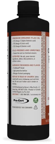 Nature's Way Premium Organic Flax Oil, 16 Fl. Oz #TOP2