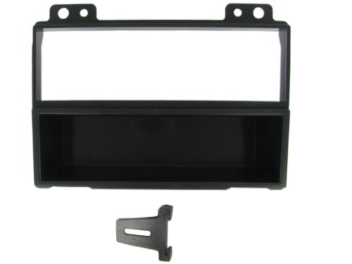 Connects2 - Marco para radio de Ford Fiesta y Fusion, color negro