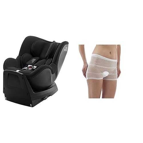 BRITAX RÖMER Silla de coche DUALFIX PLUS Giro de 360° & Jané 5 Culottes Lavables, Calzoncillos de...
