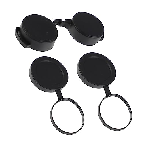 MOLUCKFU 2sets Sporting Optics Covers Binocular Lens Covers for Binoculars Monoculars Telescopes Rubber Objective Lens Cap 3pcs*2