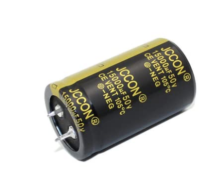 2PC 15000uf 50v JCCON Black Gold Audio Power Amplifier Filter Manufacturer Direct Selling electrolytic Capacitor 30x50