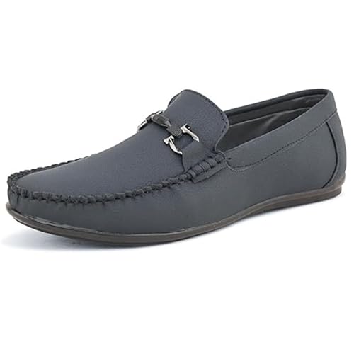 Image of SIR CORBETT Leather Loafers for Men (Size 6 to 13)