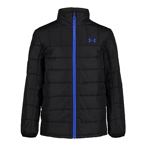 Image of Under Armour Boys' Westward 3-in-1 Jacket, Removable Quilted Liner & Hood, Windproof & Water Repellant