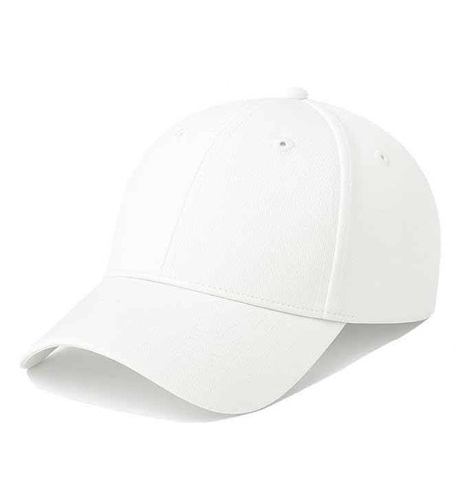NSE Men's Cotton Baseball Cap with Adjustable Back Closure | Breathable and Lightweight Fabric Unisex Cap for Summer Sports Gym Cricket-picture-39