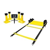 SKLZ 15-Feet Quick Ladder and SKLZ Speed Gates for Sports and Athletic Speed Training