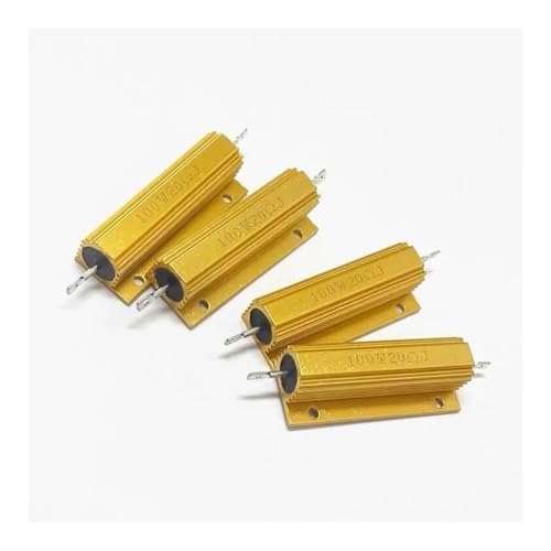 Résistance de puissance 100W RX24 en aluminium 0.3 ohm pour circuits électriques