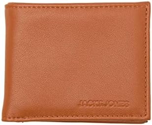 Jack &amp; Jones Erkek JACZACK WALLET Cognac Standart