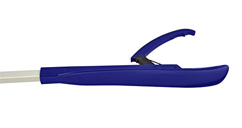 Blue Jay ‘Get Your Shoe On’ Shoehorn - Lightweight Shoe Wearing Stick With Gripper - Easy To Use, No Extra Bending Required, Get Your Shoes On Easily - 32 Inches, Light Blue #TOP2
