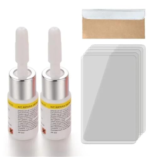 Kit de resina para reparación de parabrisas y herramientas de ventanas automotrices para grietas
