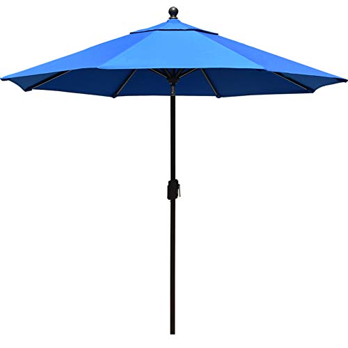 EliteShade 9Ft Umbrella Patio Outdoor Table Umbrella,Blue
