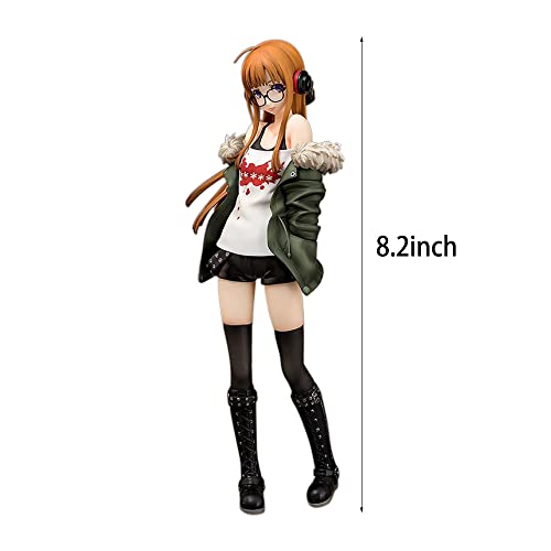 Vkeizbi Be Applicable To Persona 5: Futaba Sakura 1:7 Scale Pvc Figure 8.2Inch Computer Desktop Decoration #TOP1