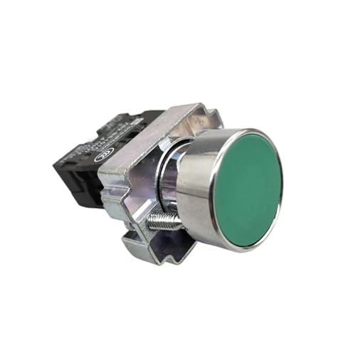 Interrupteur bouton-poussoir momentané 22mm 10A XB2-BA31 vert
